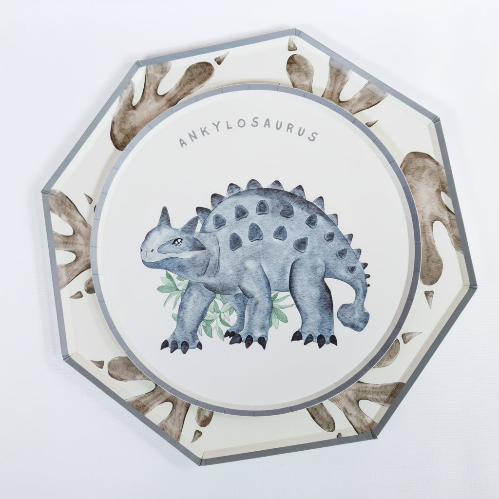 Dinosaur Paper Plates