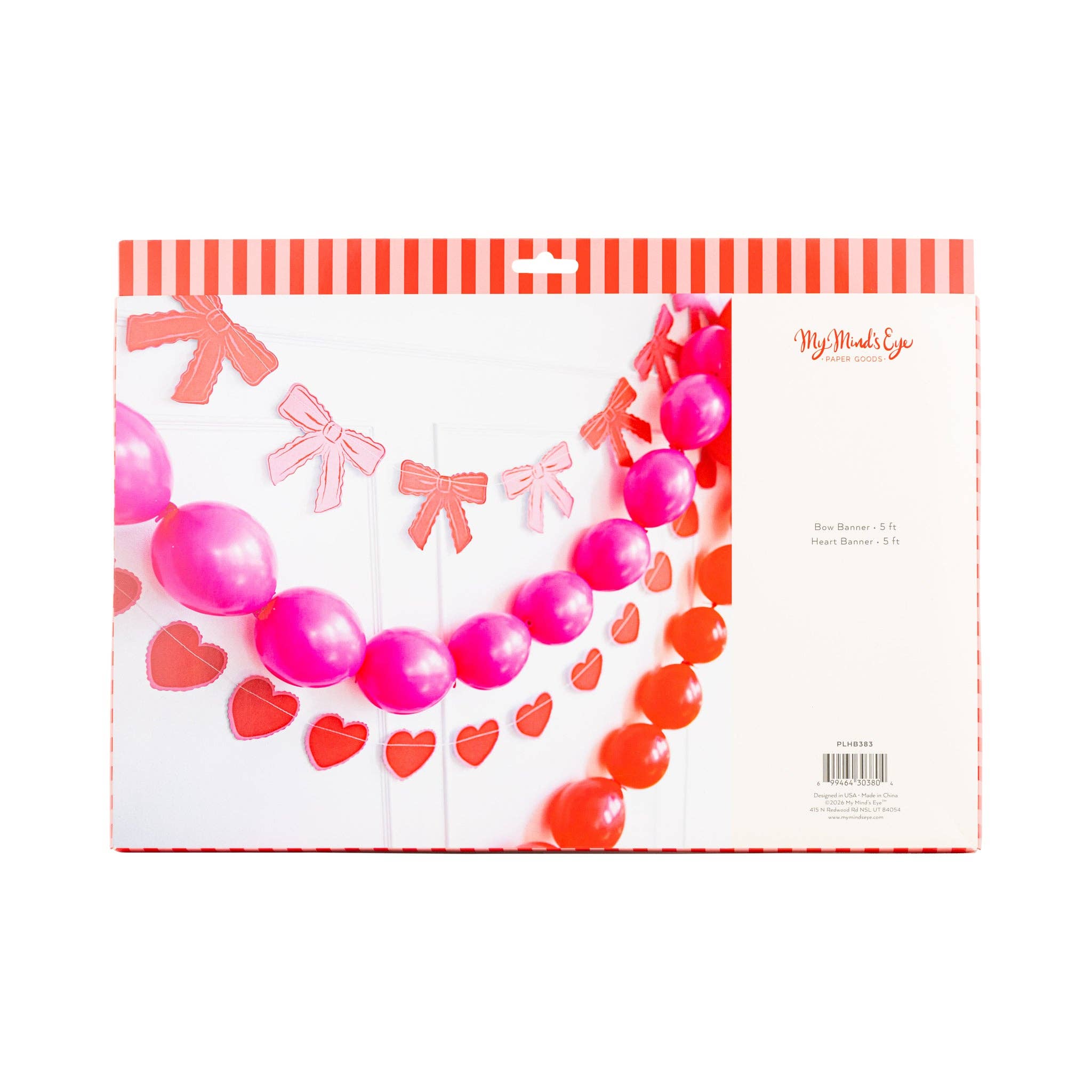 Bow-tiful Bow and Heart Banner Set