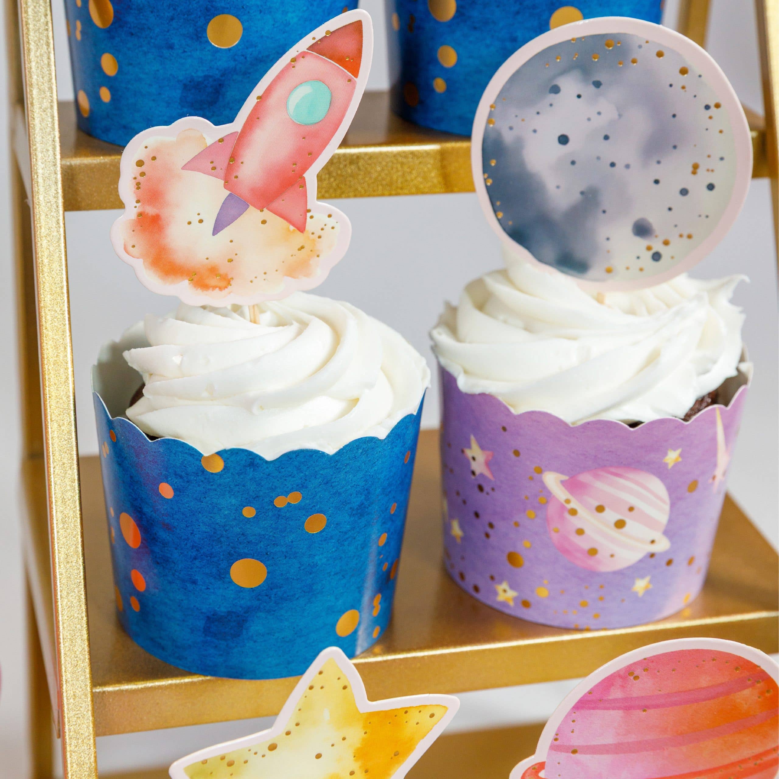 Astronaut Girl Cupcake Kit
