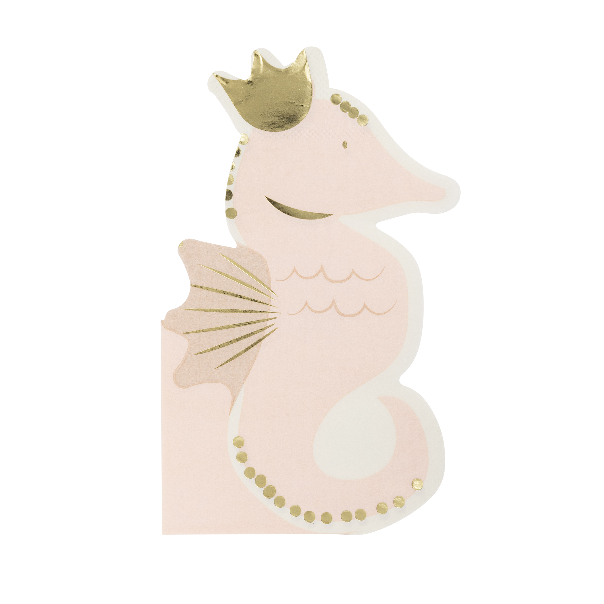 Mermaid Magic Seahorse Napkins