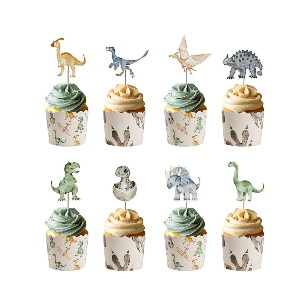 Dinosaur Cupcake Kit
