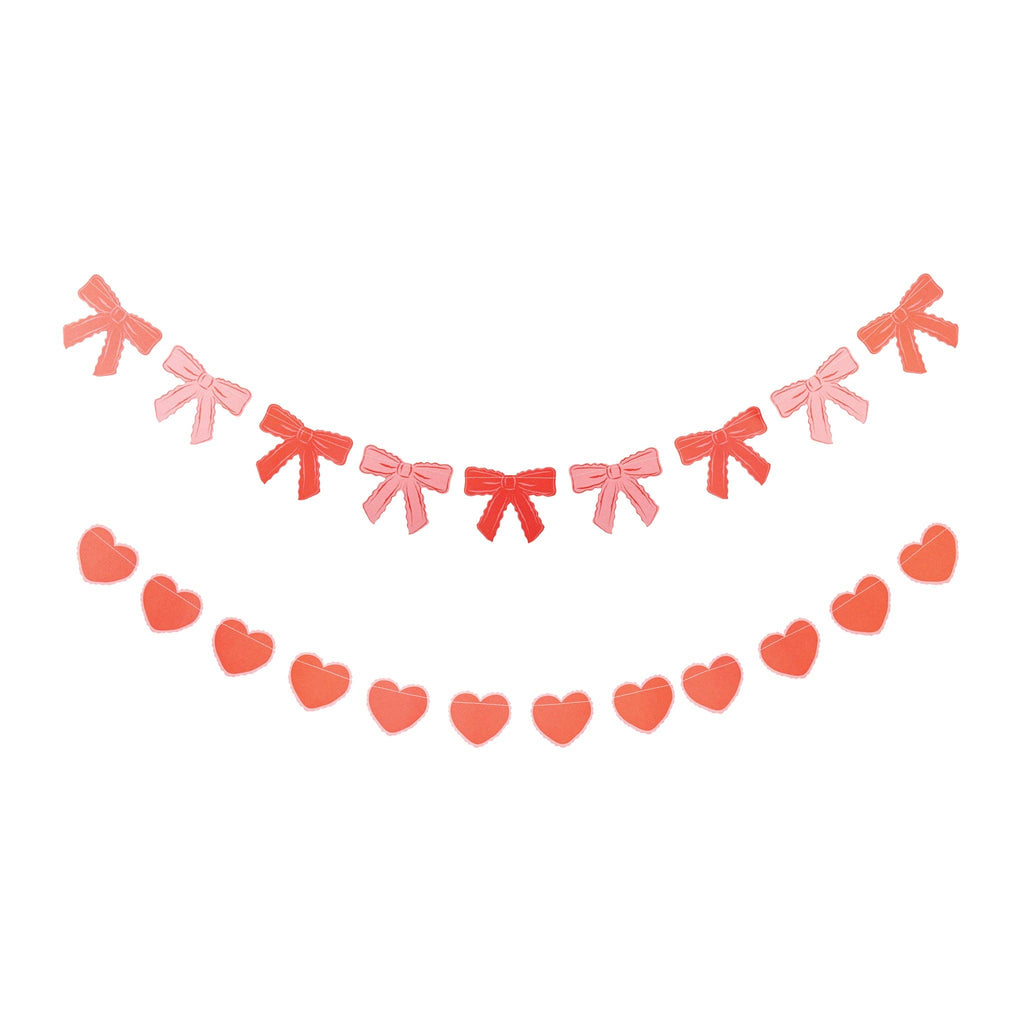 Bow-tiful Bow and Heart Banner Set