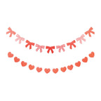 Bow-tiful Bow and Heart Banner Set