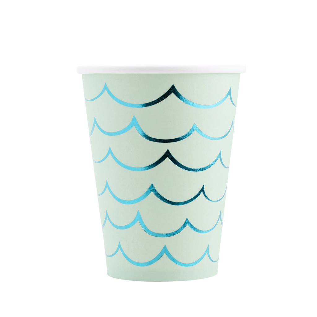 Mermaid Tail Paper Cups