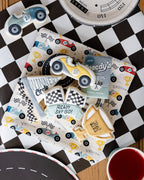 Retro Race Car Paper Plates