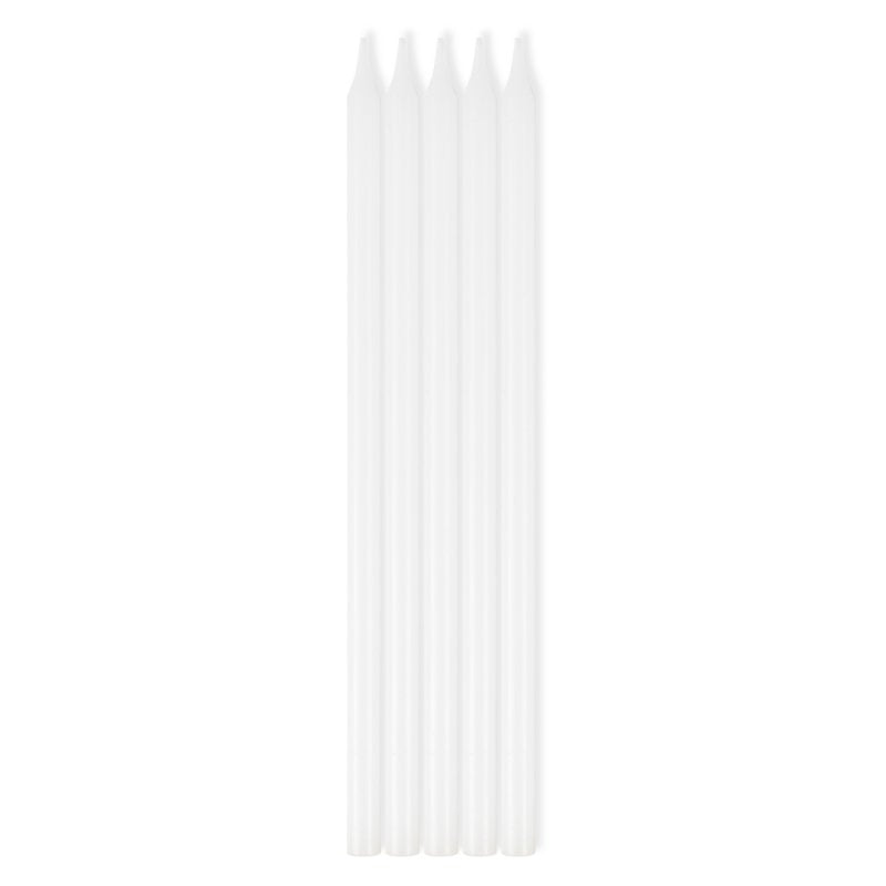 White Taper Candles